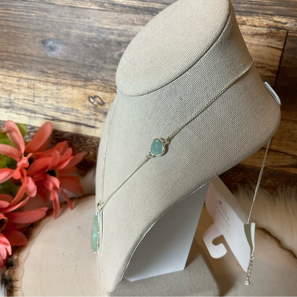 NWT LC Elegant Silver Necklace - Picture 3 of 4